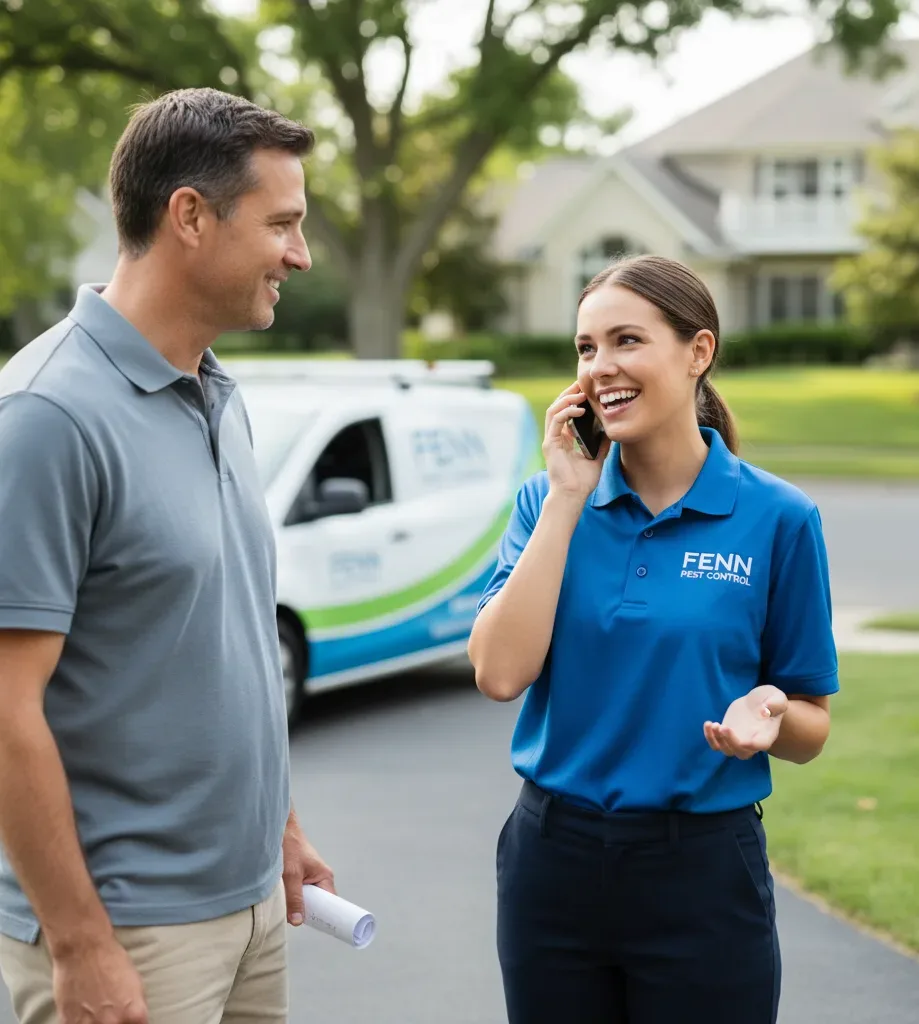 Fenn Pest Control customer support in Jamison